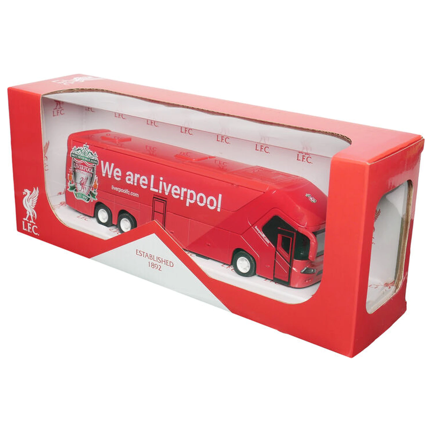 Liverpool Football Club autobus produktová fotografia