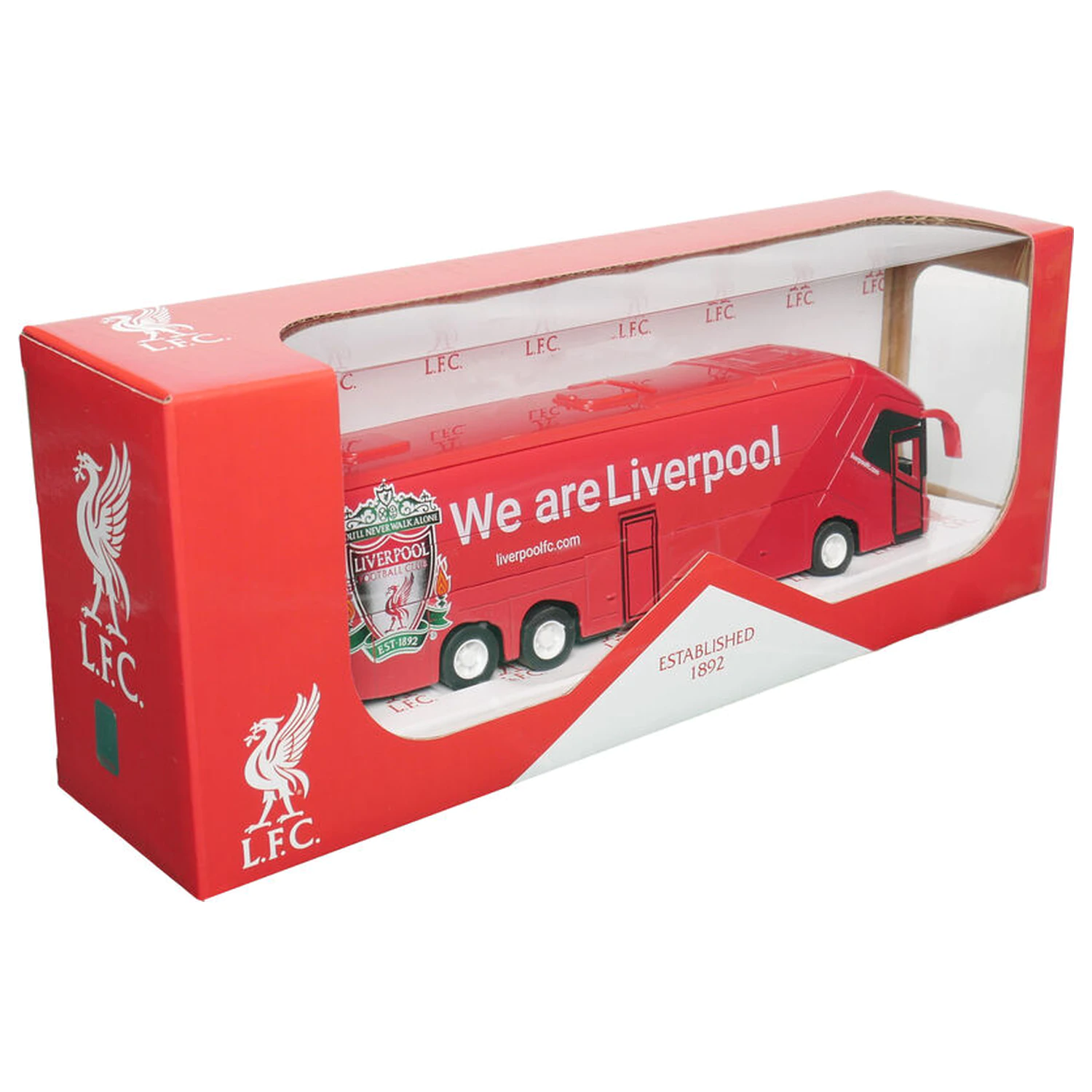 Liverpool Football Club autobus produktová fotografia