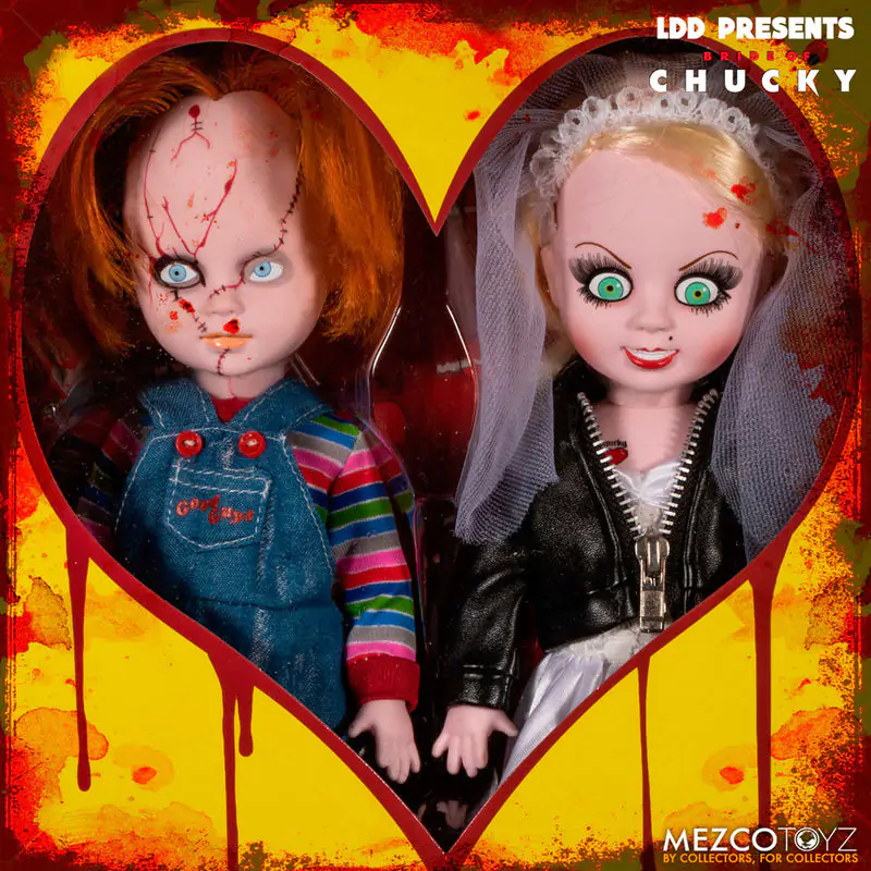 Living Dead Dolls Chucky and Tifanny pack 2 figúrky 25 cm termékfotó