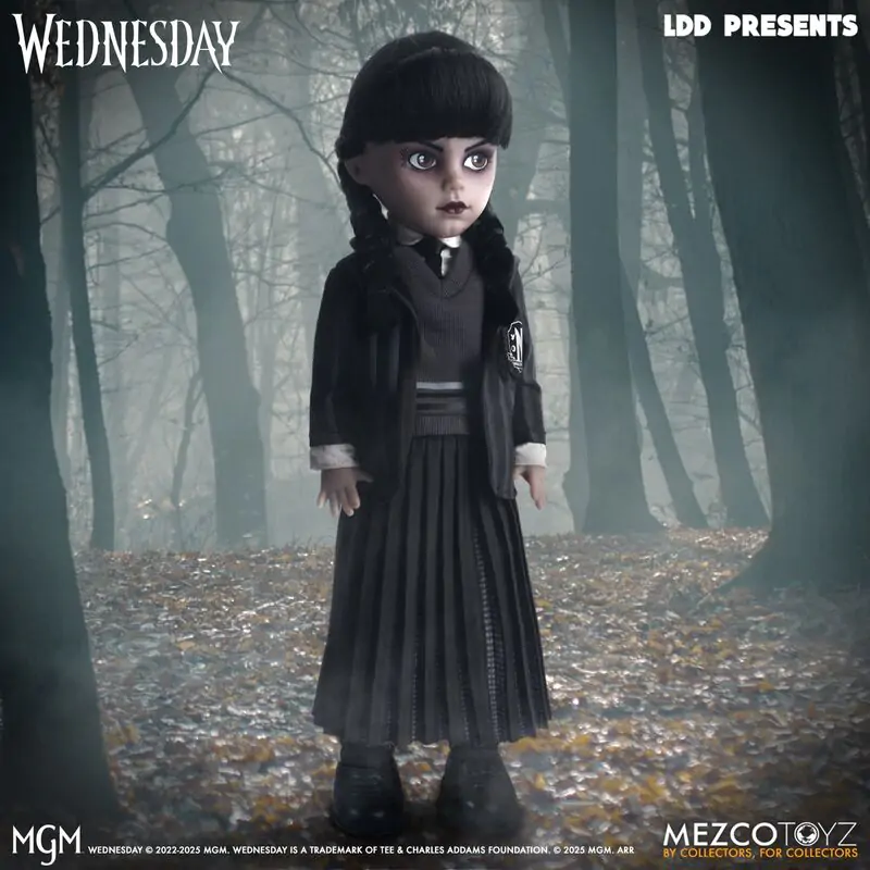 Living Dolls Wednesday Uniform bábika 25,5 cm produktová fotografia