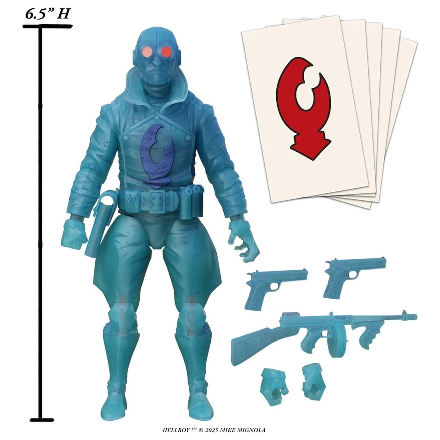 Lobster Johnson 1/12 Akčná Figúrka The Ghost of Lobster Johnson (Limitovaná Edícia) 17 cm produktová fotografia
