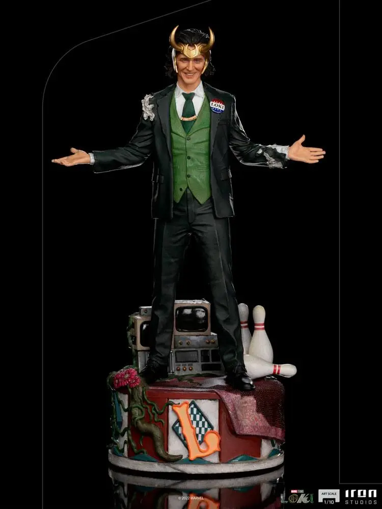 Loki Art Scale socha 1/10 Loki President Variant 25 cm produktová fotografia