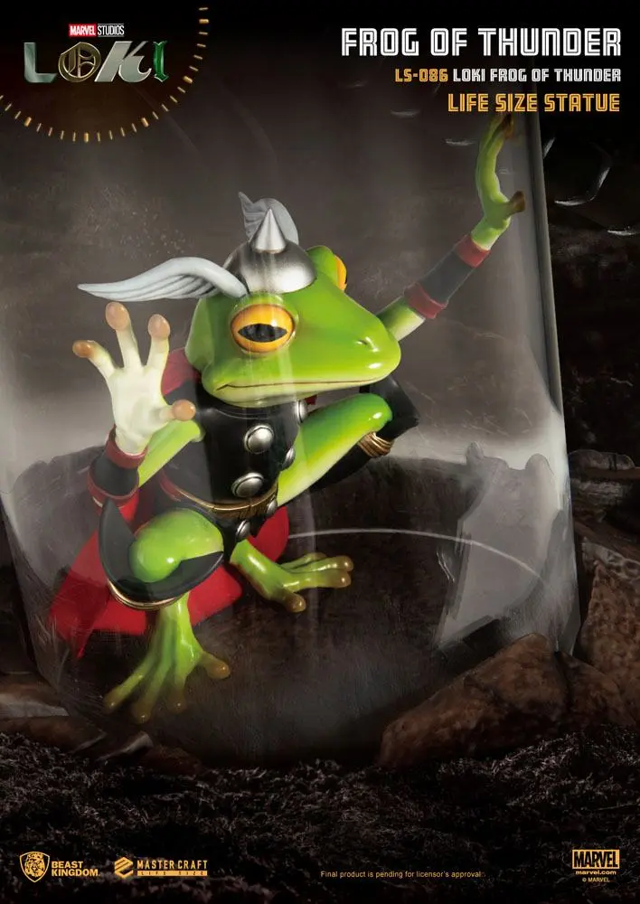 Loki Socha v životnej veľkosti Frog of Thunder 26 cm produktová fotografia
