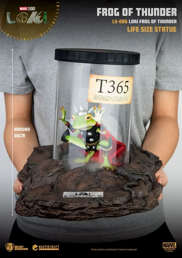Loki Socha v životnej veľkosti Frog of Thunder 26 cm produktová fotografia