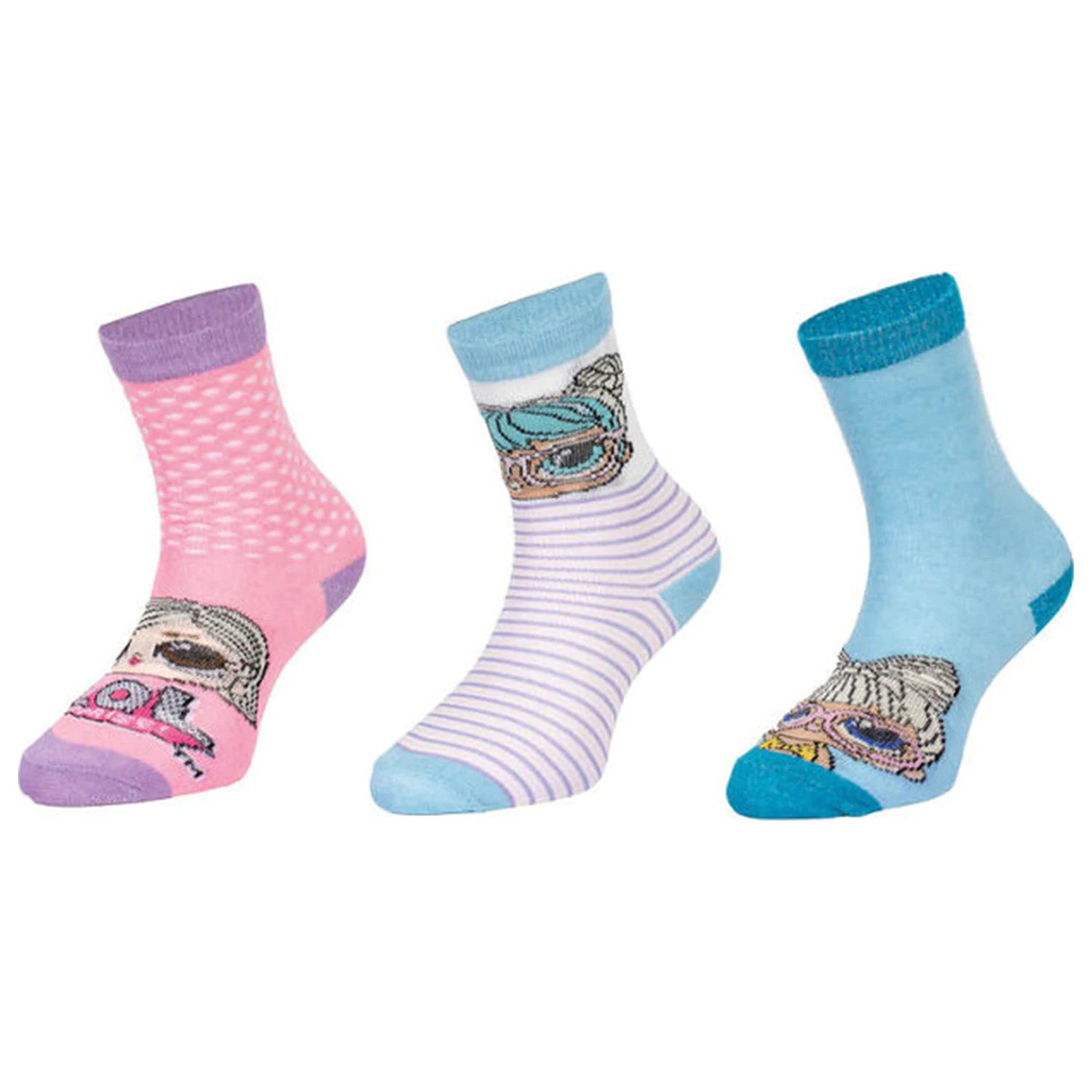 LOL Surprise Dolls detské ponožky 31/34 produktová fotografia