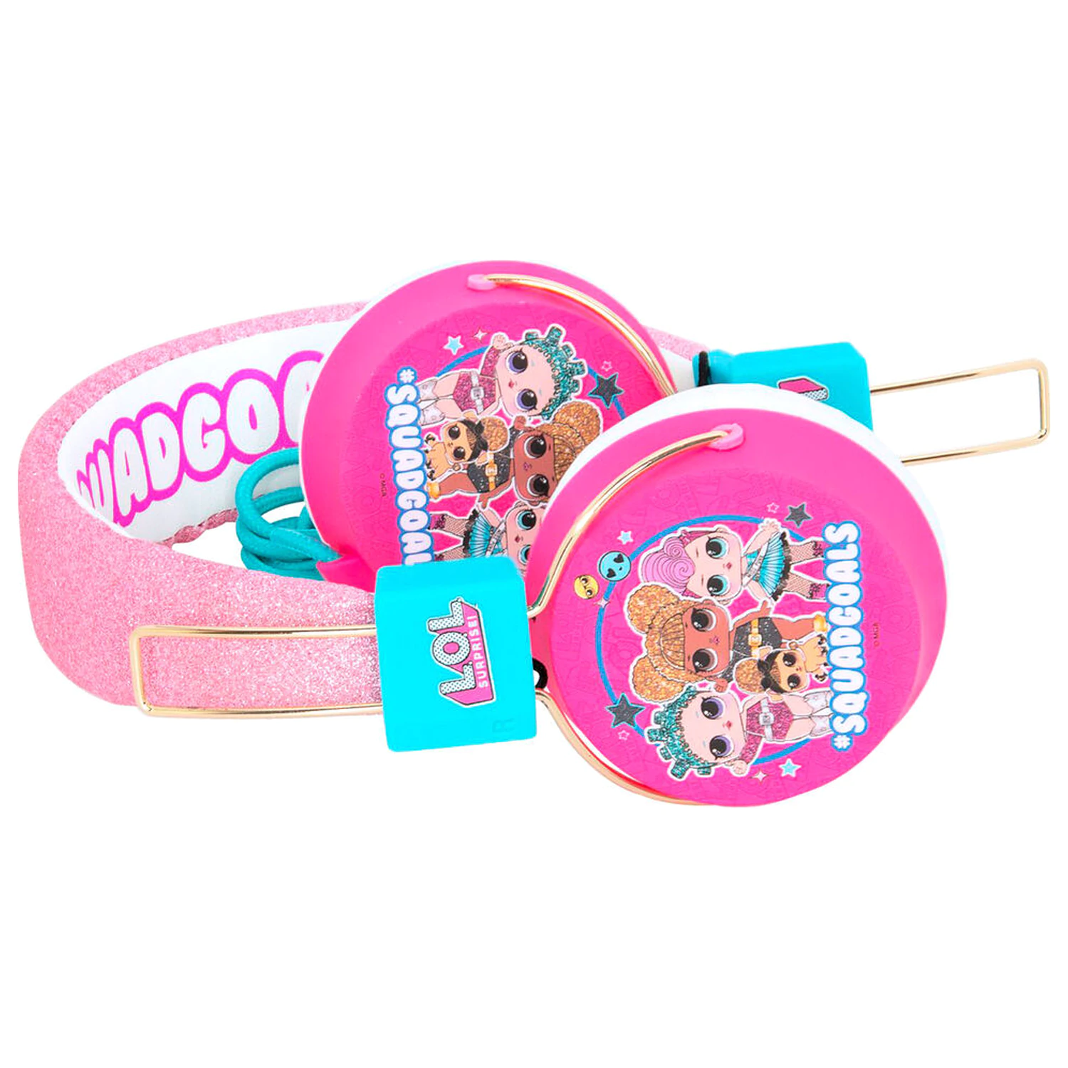 LOL Surprise o teen slúchadlá produktová fotografia