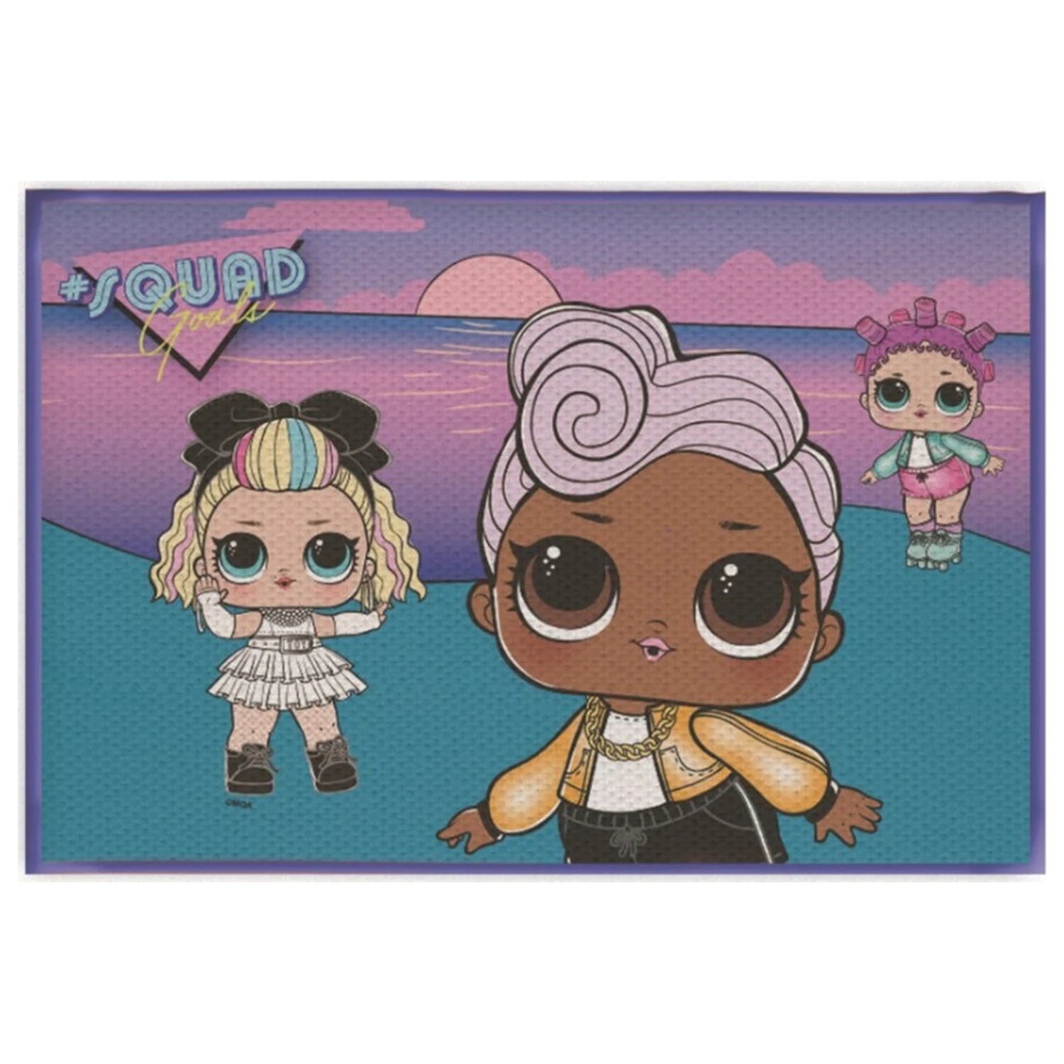 Lol Surprise Squad Rohožka, Kúpeľňová podložka 40x60 cm produktová fotografia