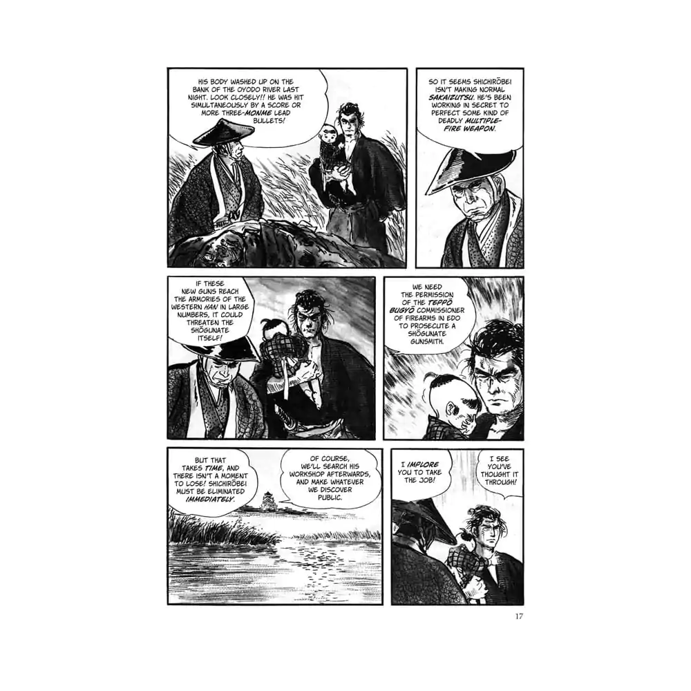 Lone Wolf and Cub Omnibus Manga Zväzok 3 English produktová fotografia