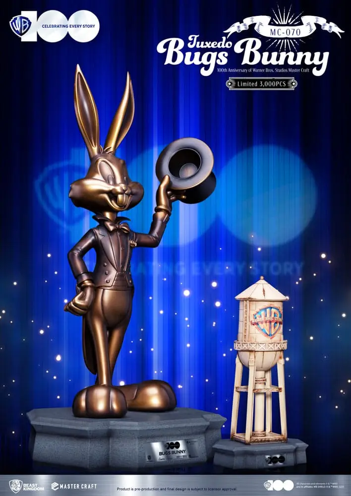 Looney Tunes 100th anniversary of Warner Bros. Studios Master Craft soška Bugsa Bunnyho 46 cm termékfotó