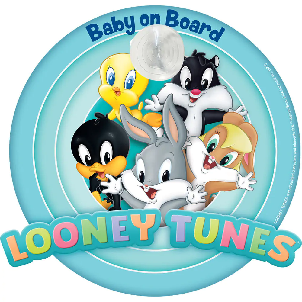 Looney Tunes baby on board Signál na auto produktová fotografia