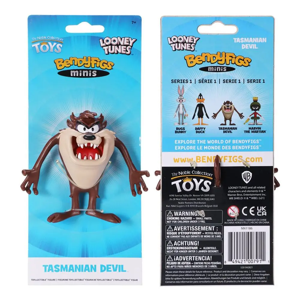Looney Tunes Bendyfigs Ohybná figúrka Taz Tasmanian Devil 9 cm produktová fotografia