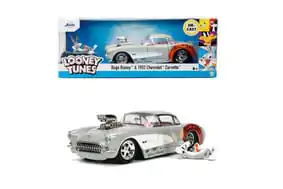 Looney Tunes Diecast Model 1/24 1957 Chevrolet Corvette Bugs Bunny – odlievaný model 1/24 produktová fotografia