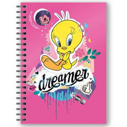 Looney Tunes Zápisník s 3D efektom Tweety Dreamer produktová fotografia