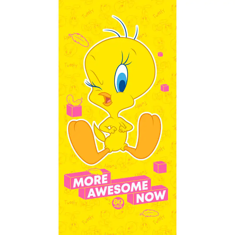 Looney Tunes Tweety microfibre plážová osuška termékfotó