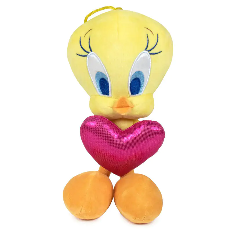 Looney Tunes Tweety s plyšovou hračkou v tvare srdca 20 cm termékfotó