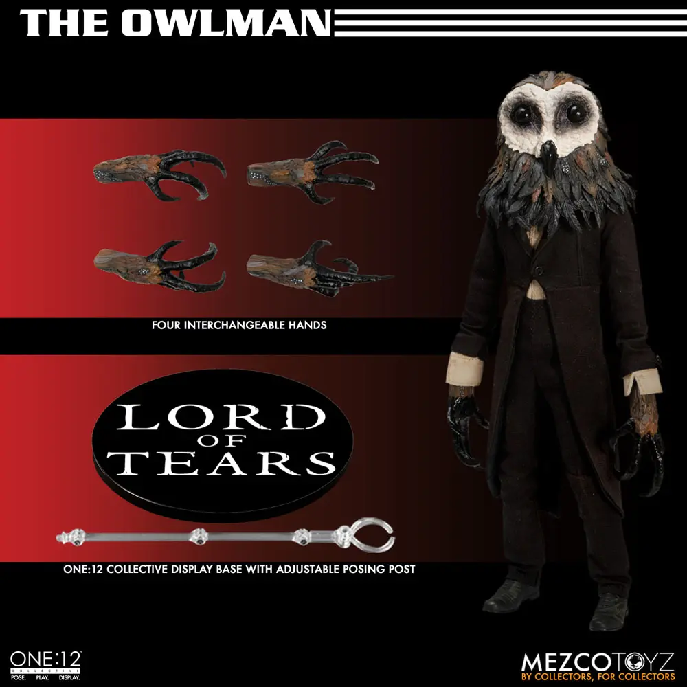 Lord of Tears akčná figúrka 1/12 The Owlman 17 cm termékfotó