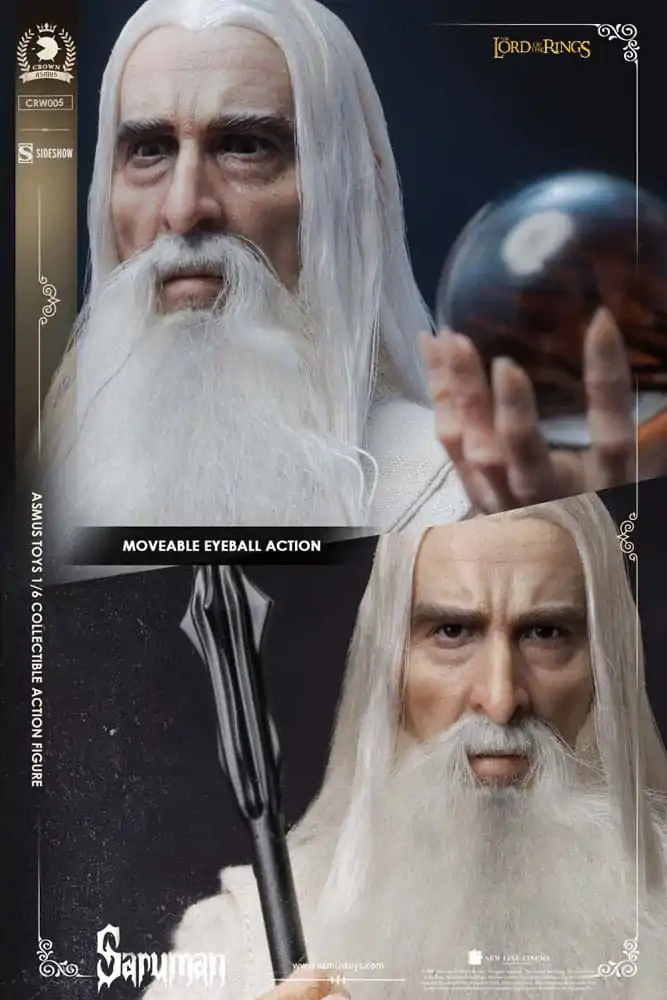 Lord of the Rings Akčná figúrka 1/6 Saruman 31 cm produktová fotografia