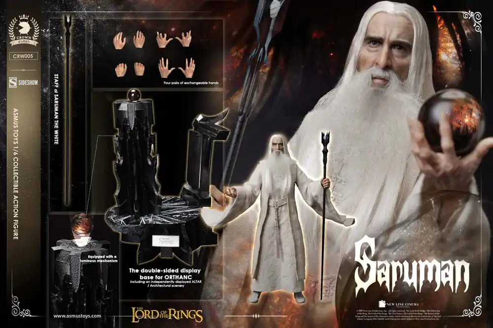 Lord of the Rings Akčná figúrka 1/6 Saruman 31 cm produktová fotografia