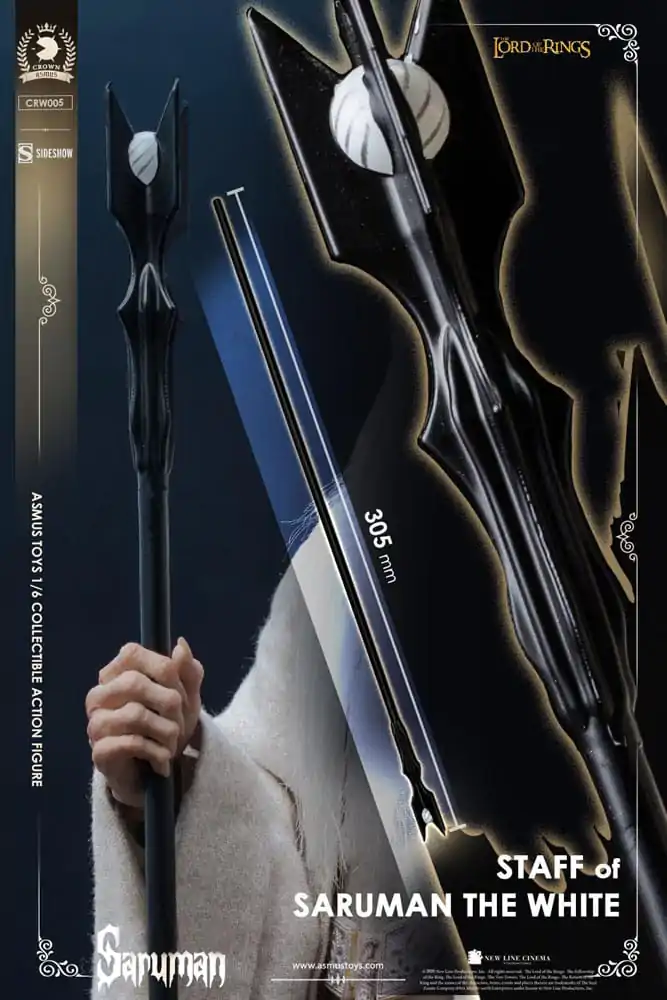 Lord of the Rings Akčná figúrka 1/6 Saruman 31 cm produktová fotografia