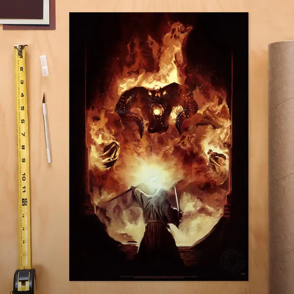 Lord of the Rings Art Print The Flame of Anor 46 x 61 cm - nezarámovaná termékfotó