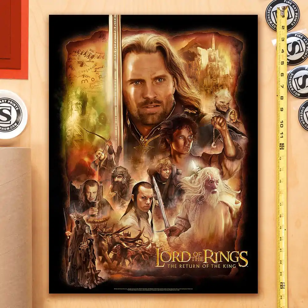 Lord of the Rings Art Print Návrat kráľa 46 x 61 cm - bez rámu produktová fotografia