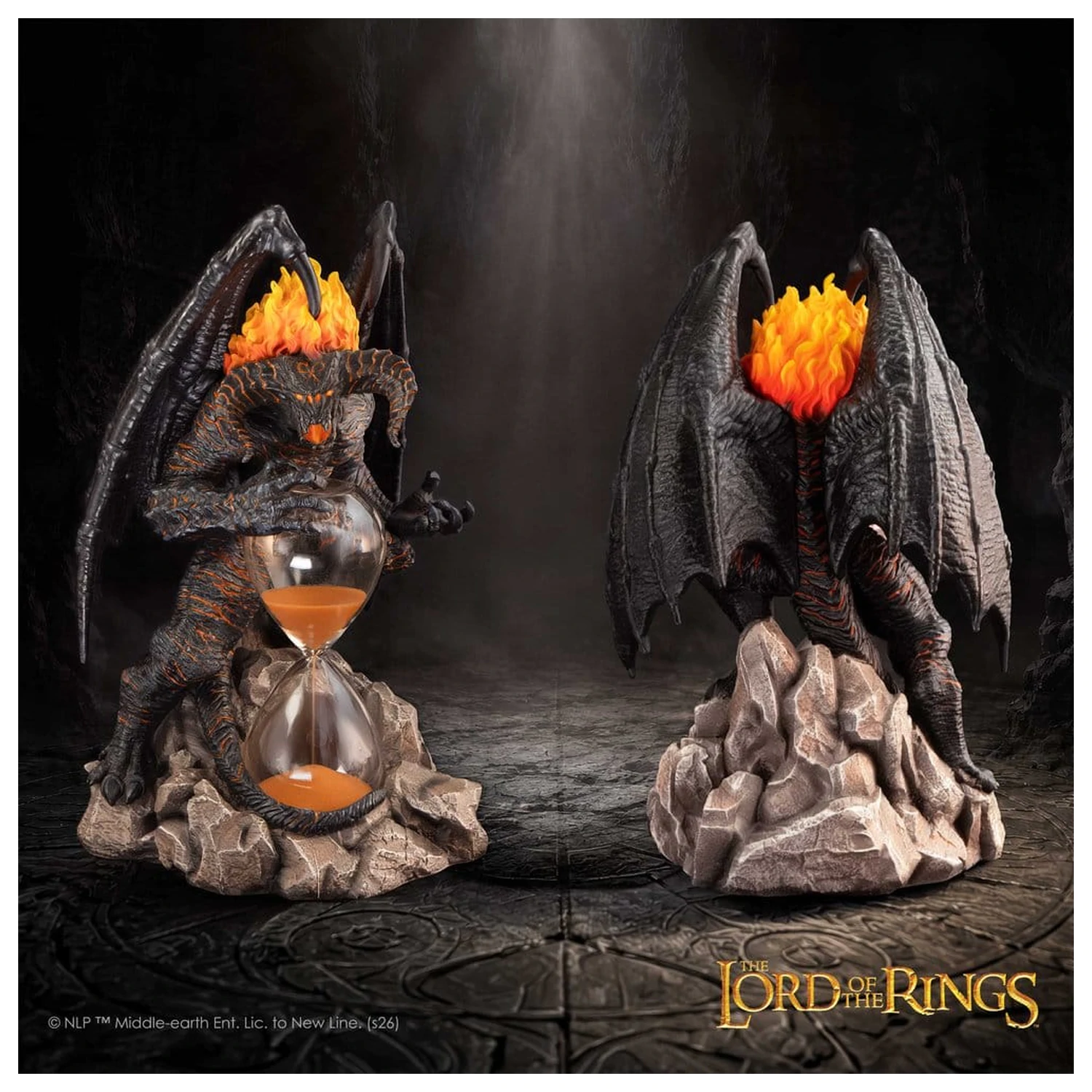 Lord of the Rings presýpacie hodiny Balrog 24 cm produktová fotografia