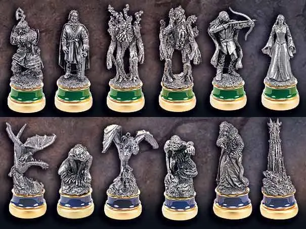 Lord of the Rings Chess Pieces The Two Towers Character Package - Figúrky 5 cm termékfotó