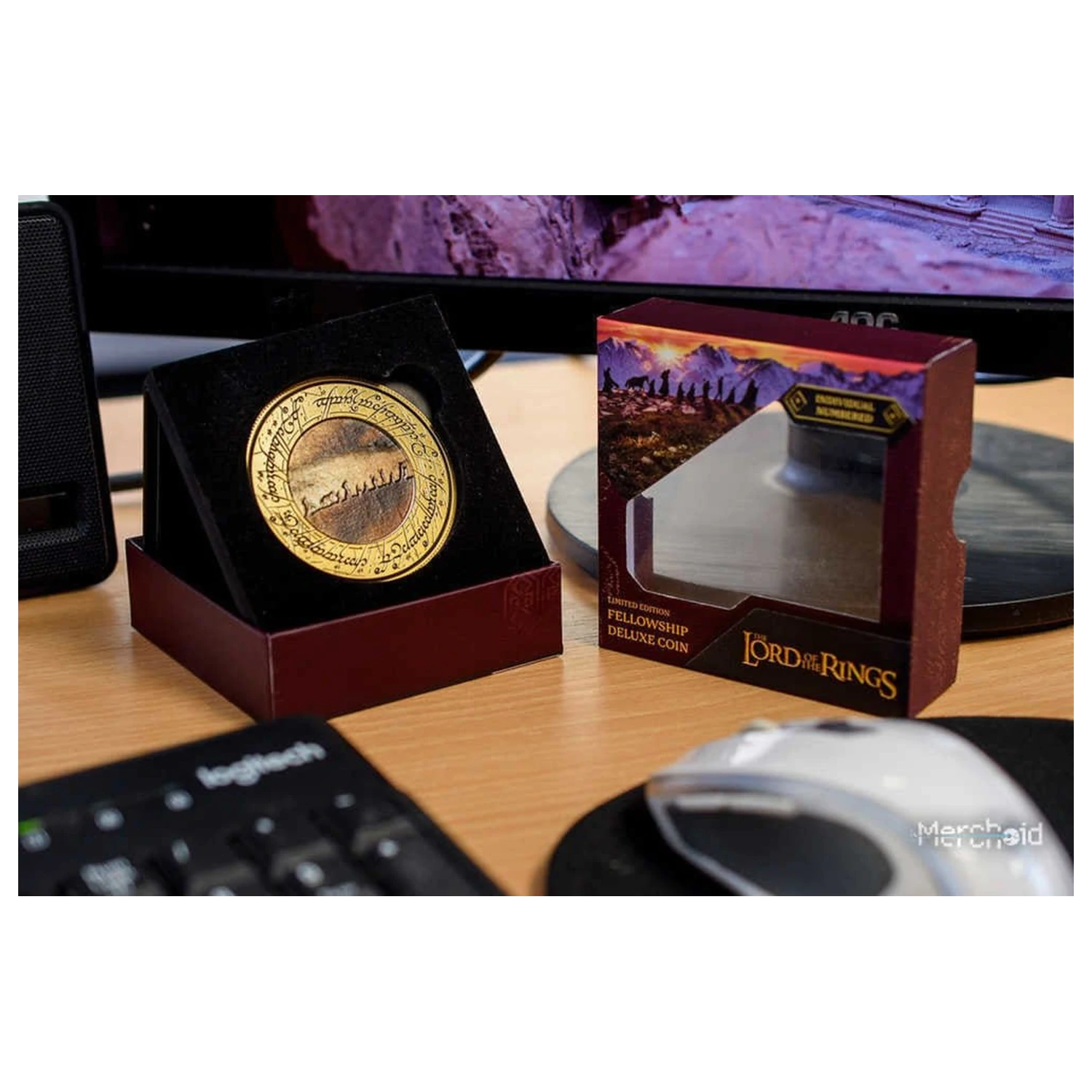Lord of the Rings minca so stojanom na vystavenie The Fellowship produktová fotografia