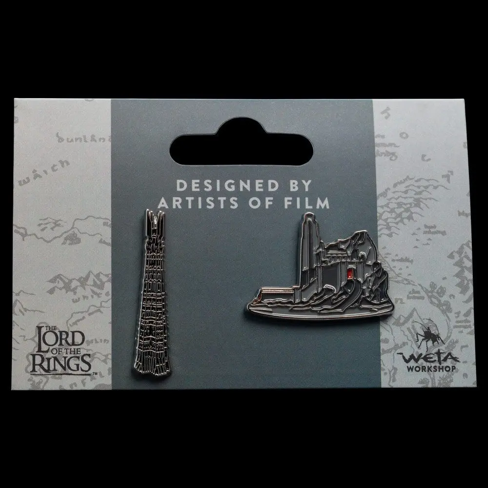 Lord of the Rings Collectors Pins 2-Pack Helm's Deep & Orthanc termékfotó