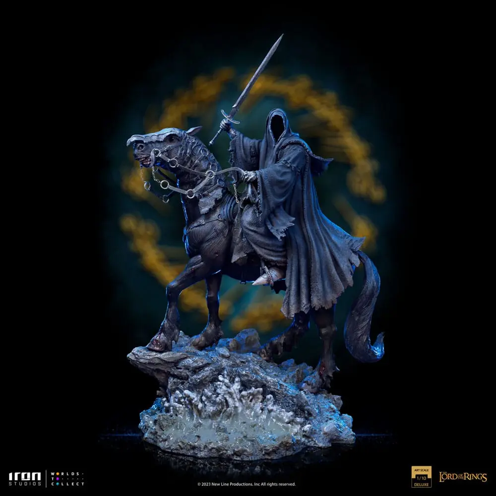 Lord Of The Rings Deluxe Art Scale Socha 1/10 Nazgul on Horse 42 cm produktová fotografia