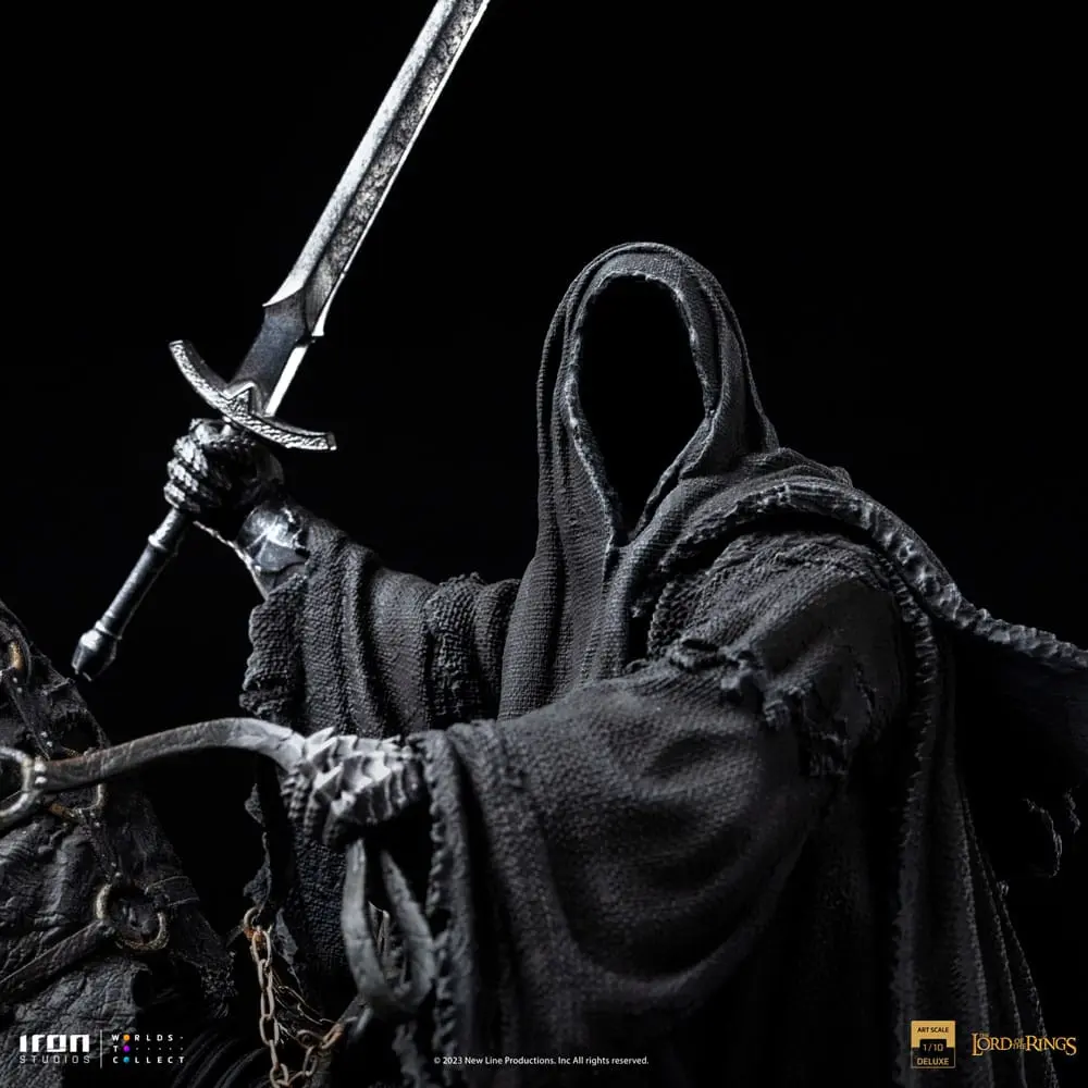 Lord Of The Rings Deluxe Art Scale Socha 1/10 Nazgul on Horse 42 cm produktová fotografia
