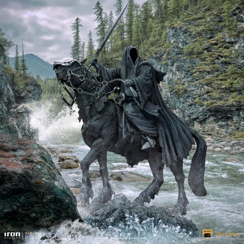 Lord Of The Rings Deluxe Art Scale Socha 1/10 Nazgul on Horse 42 cm produktová fotografia