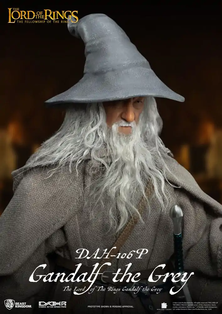 Lord of the Rings Dynamic 8ction Heroes akčná figúrka 1/9 Gandalf the Grey 21 cm termékfotó