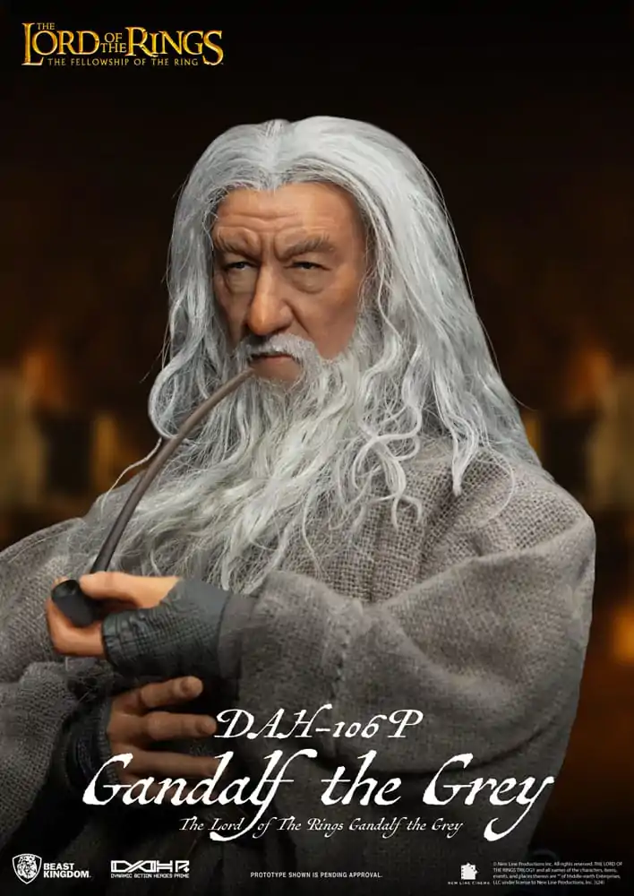 Lord of the Rings Dynamic 8ction Heroes akčná figúrka 1/9 Gandalf the Grey 21 cm termékfotó