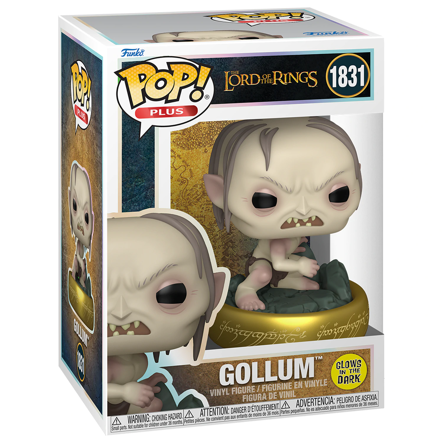Lord of the Rings Funko POP! Plus Movies Vinylové Figúrky Gollum(GW) 9 cm produktová fotografia