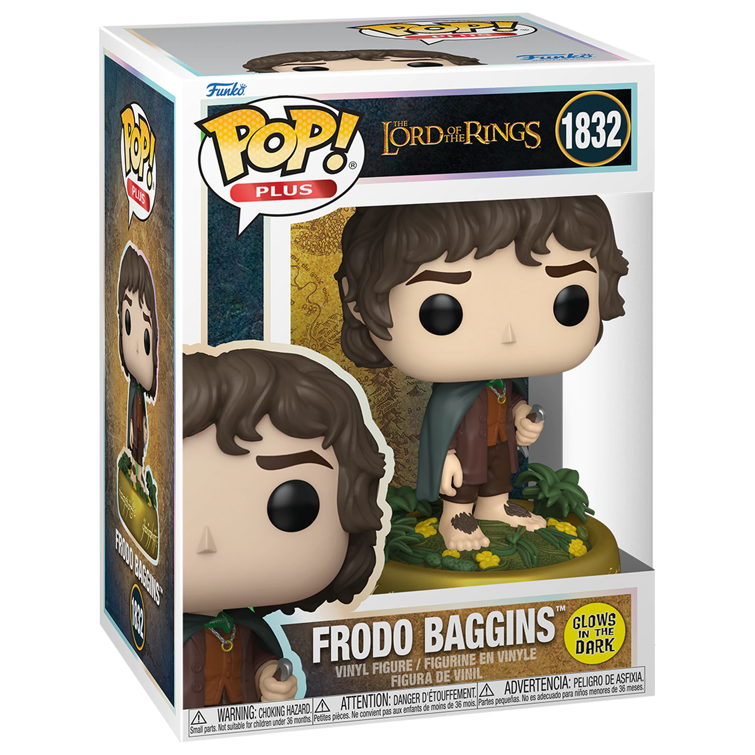 Lord of the Rings Funko POP! Plus Movies Vinylové figúrky Frodo Baggins (GW) 9 cm produktová fotografia