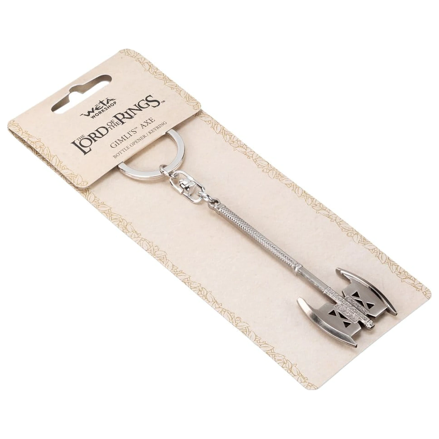 Lord of the Rings Keyring Otvárač na fľaše Gimli's Axe produktová fotografia