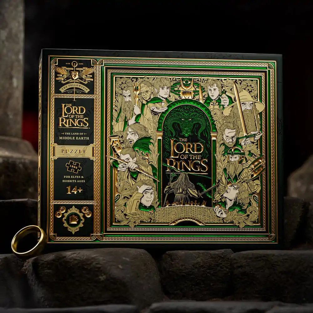 Lord of the Rings multi-dimensional puzzle (1000 dielikov) produktová fotografia