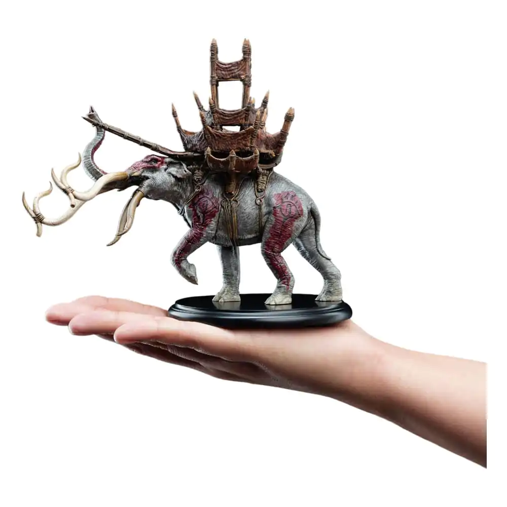 Lord of the Rings Mini Socha Mumak in Battle 17 cm produktová fotografia