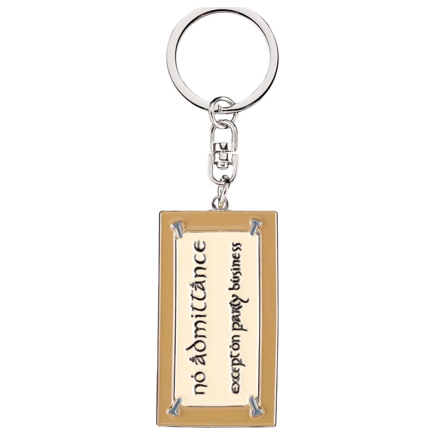 Lord of the Rings Keyring No Admittance Sign 6 cm produktová fotografia