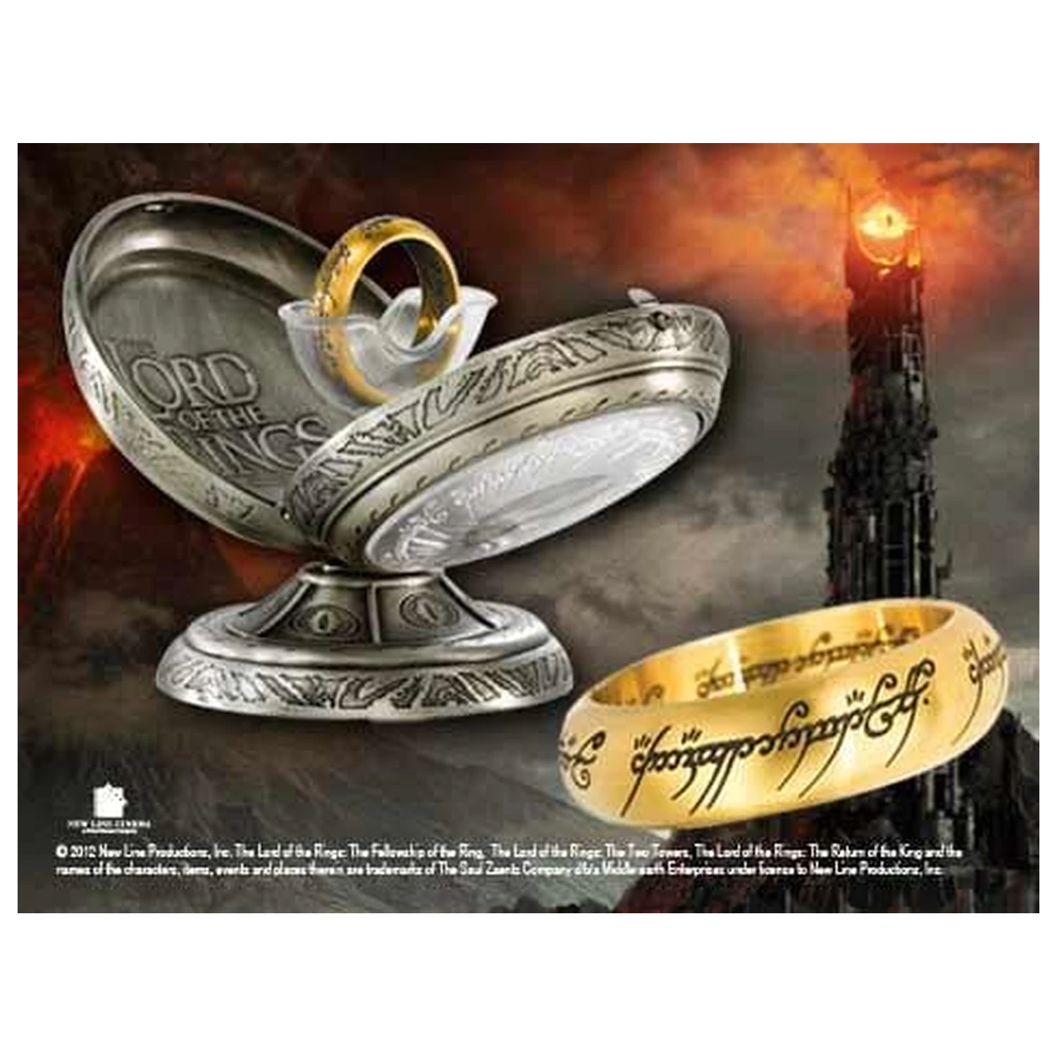 Lord of the Rings One Ring prsteň 72,7 produktová fotografia