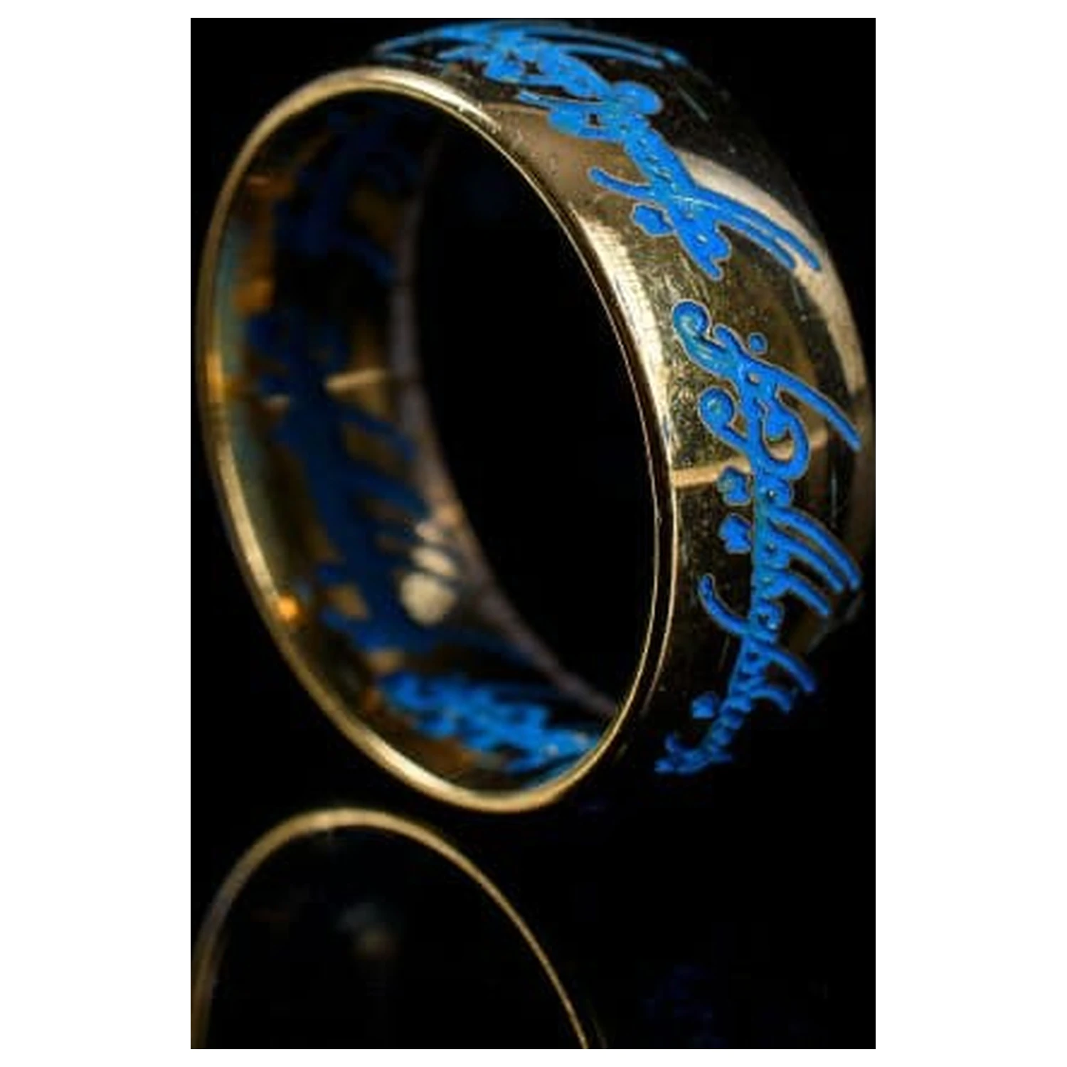 Lord of the Rings replika Jeden Prsteň svietiaci v tme produktová fotografia