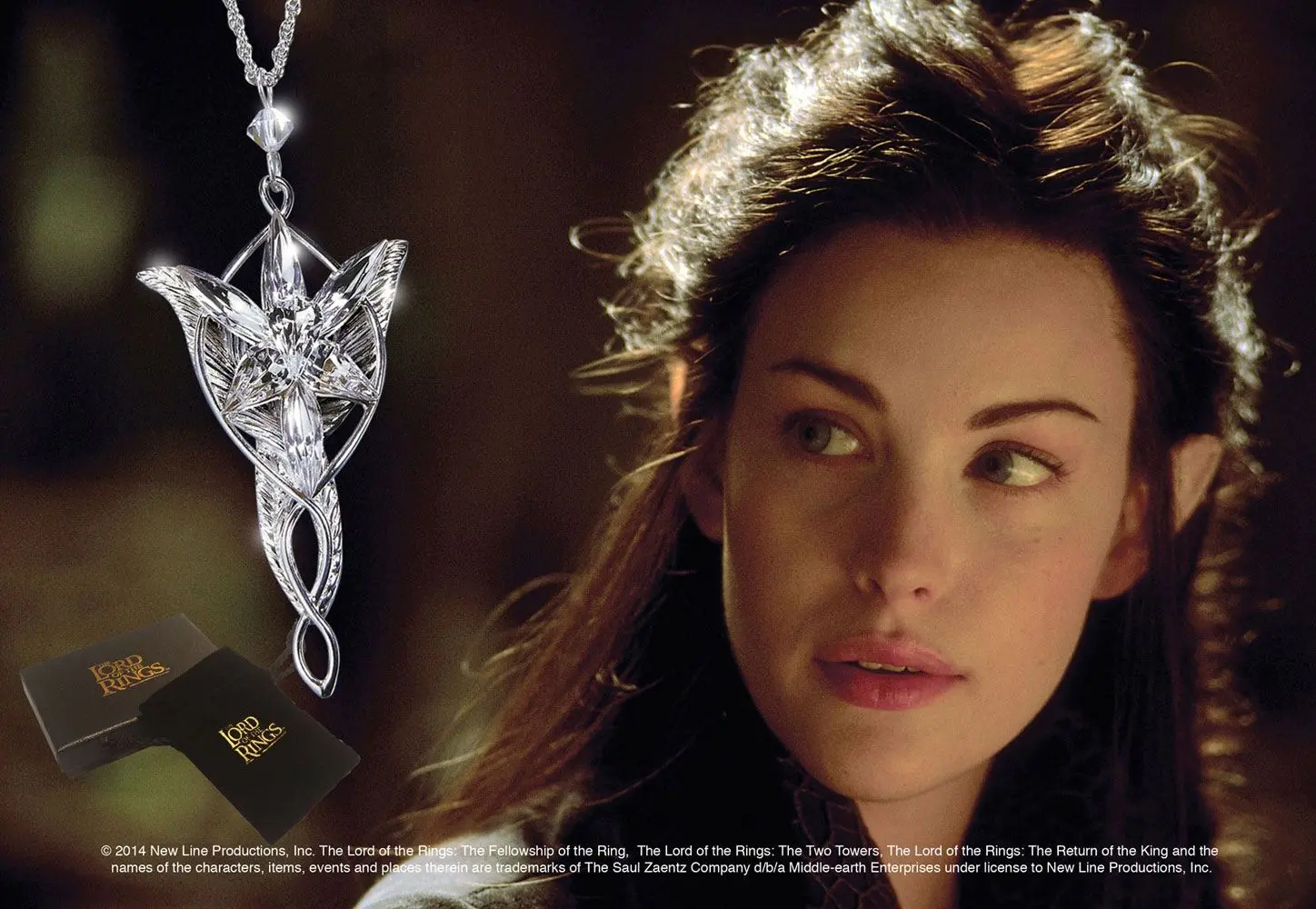 Lord of the Rings prívesok Arwen´s Evenstar (postriebrený) termékfotó