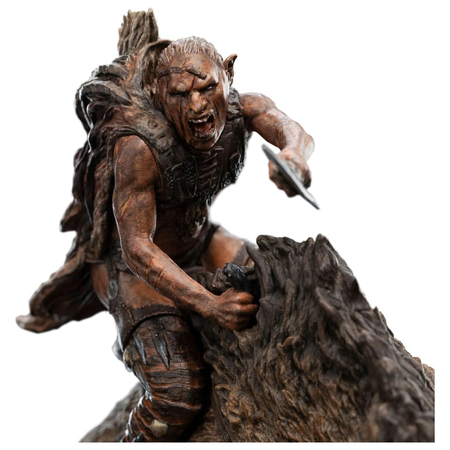 Lord of the Rings Mini socha Sharkû na Warg 18 cm produktová fotografia