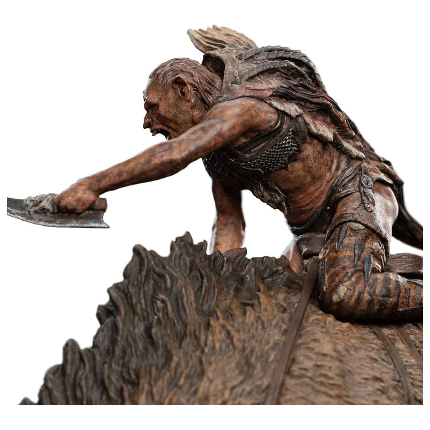 Lord of the Rings Mini socha Sharkû na Warg 18 cm produktová fotografia