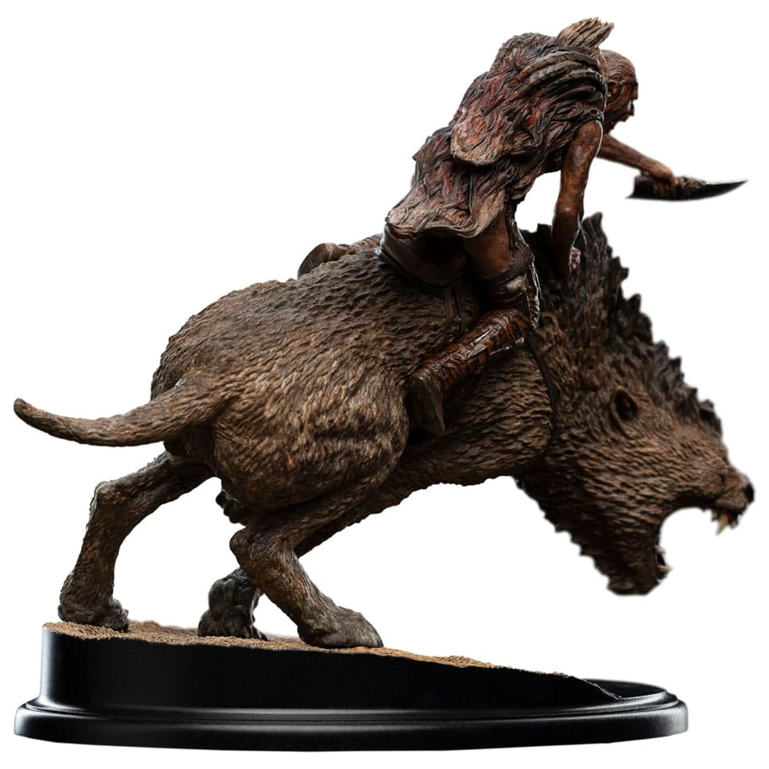 Lord of the Rings Mini socha Sharkû na Warg 18 cm produktová fotografia