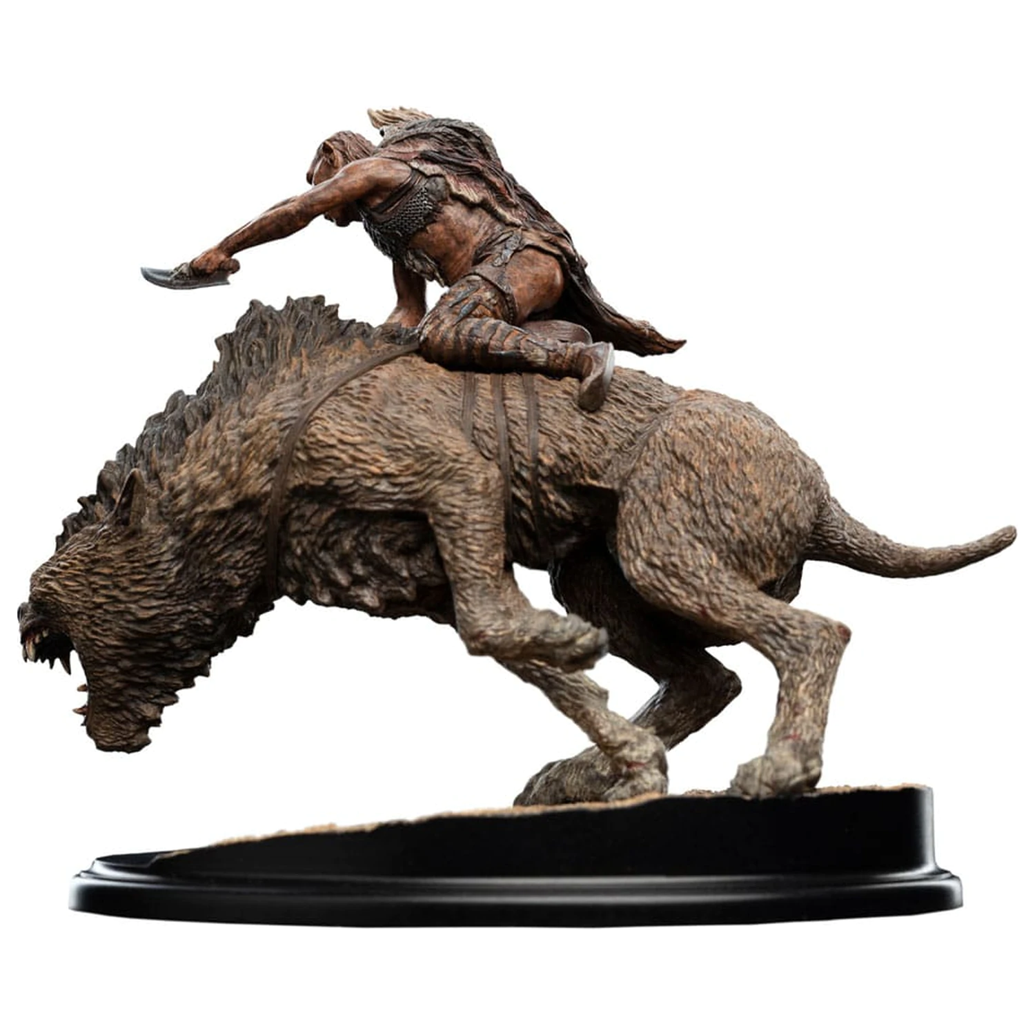 Lord of the Rings Mini socha Sharkû na Warg 18 cm produktová fotografia