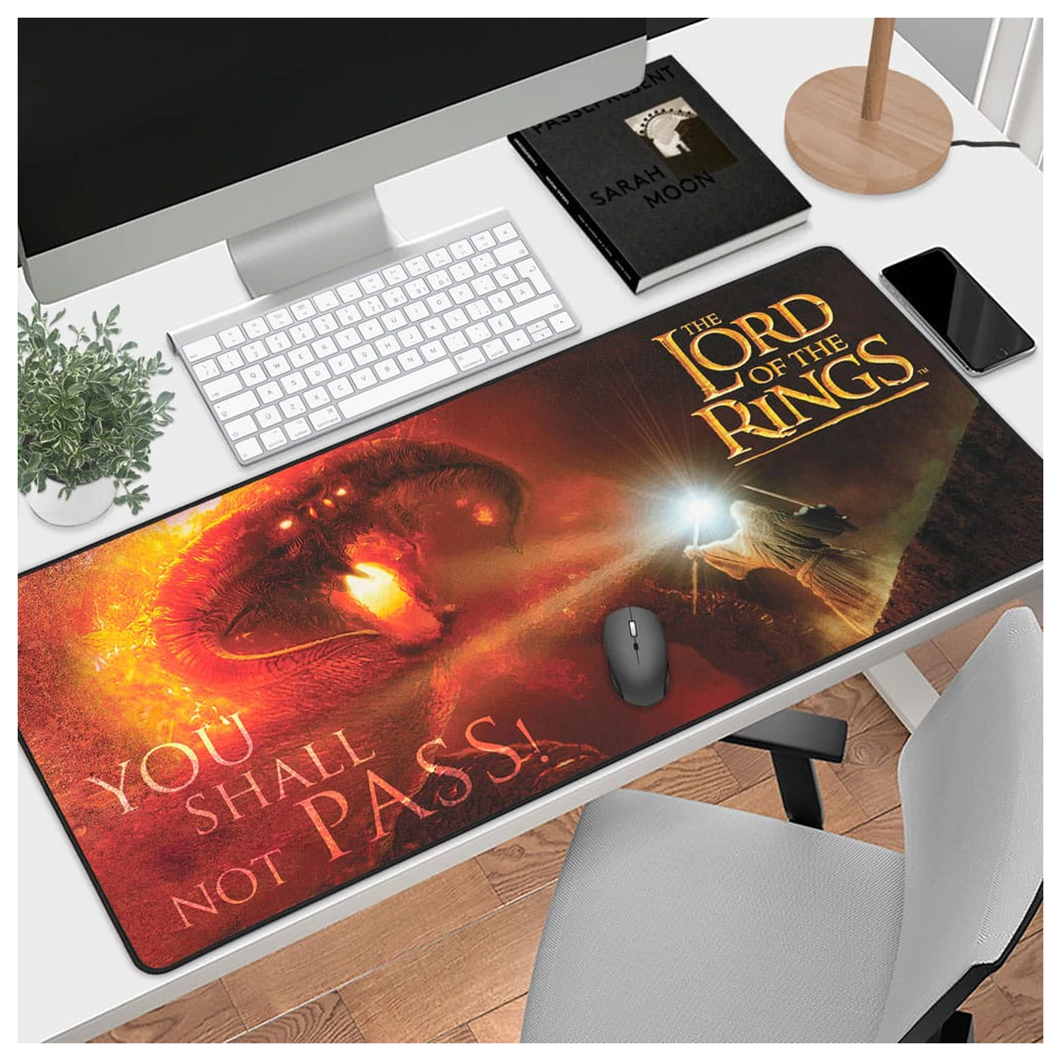 Lord of the Rings Stars XXL podložka na stôl Verzia 2 produktová fotografia