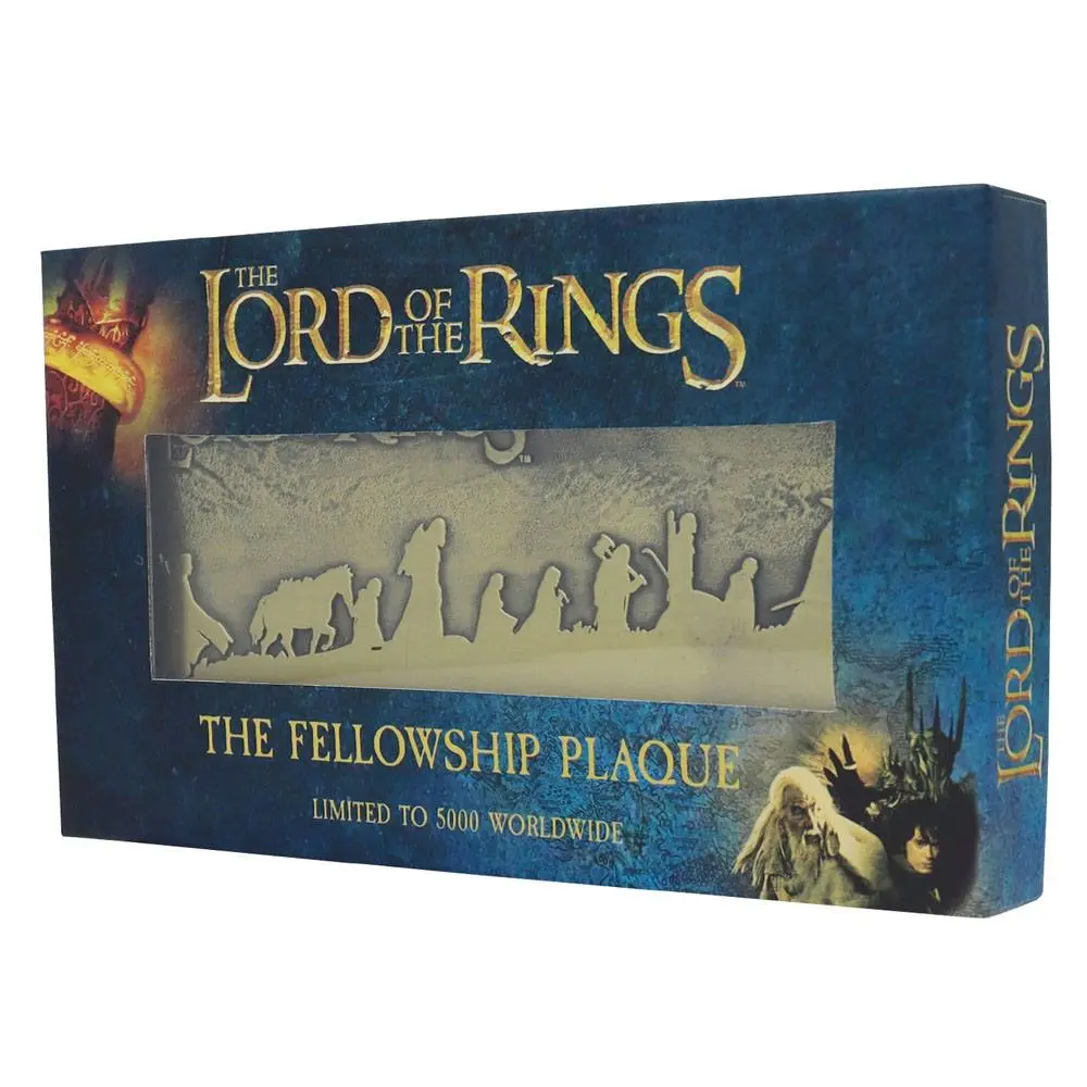 Lord of the Rings The Fellowship Plaque Limited Edition termékfotó