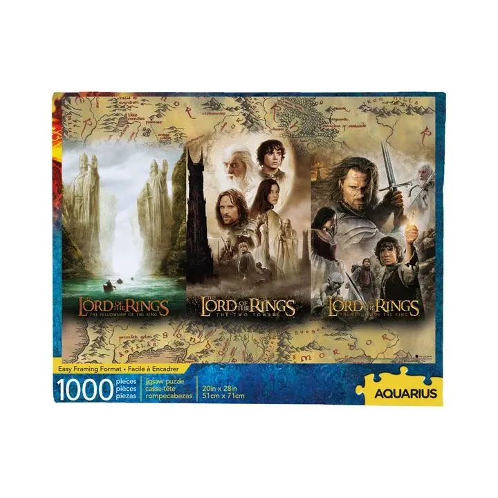 Lord of the Rings Jigsaw Puzzle Triptych (1000 kusov) termékfotó